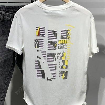 市场上装-T恤-微潮T恤 【实拍】