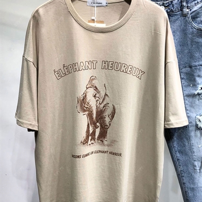 市场上装-T恤-微潮T恤 【实拍】