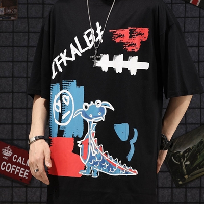 市场上装-T恤-微潮T恤 