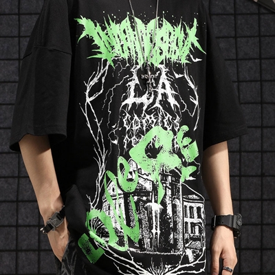 市场上装-T恤-微潮T恤 