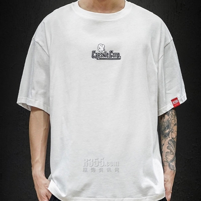 市场上装-T恤-微潮T恤 