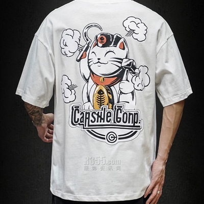 市场上装-T恤-微潮T恤 