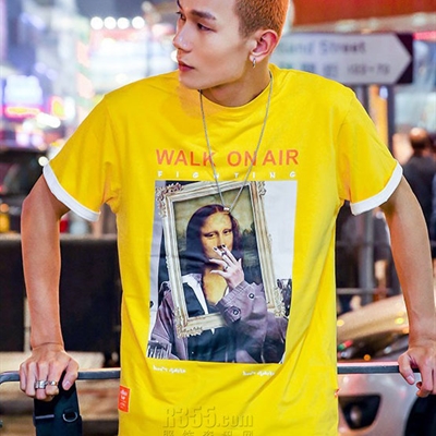 市场上装-T恤-休闲T恤 