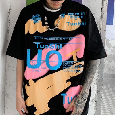 市场上装-T恤-微潮T恤 