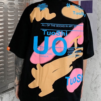 市场上装-T恤-微潮T恤 