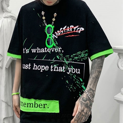 市场上装-T恤-微潮T恤 