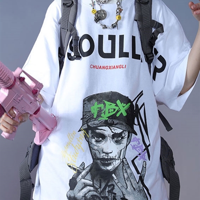 市场上装-T恤-微潮T恤 