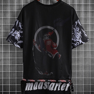 市场上装-T恤-微潮T恤