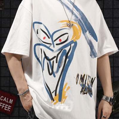 市场上装-T恤-微潮T恤