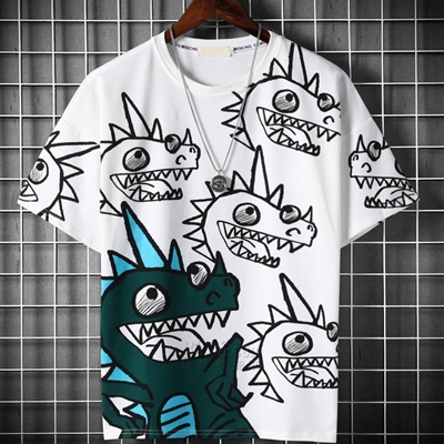 市场上装-T恤-微潮T恤