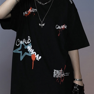 市场上装-T恤-微潮T恤