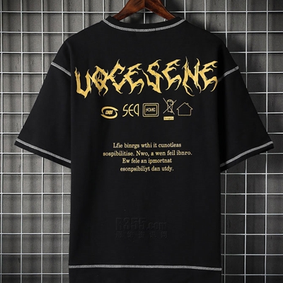 市场上装-T恤-微潮T恤