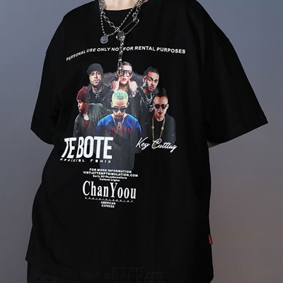 市场上装-T恤-微潮T恤