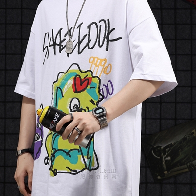 市场上装-T恤-微潮T恤