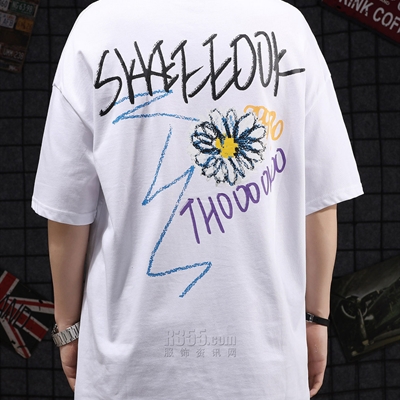 市场上装-T恤-微潮T恤