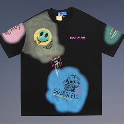 市场上装-T恤-微潮T恤