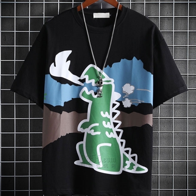 市场上装-T恤-微潮T恤