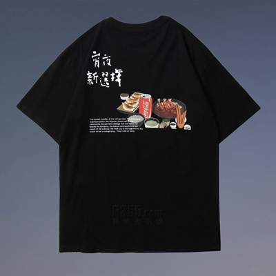 市场上装-T恤-微潮T恤