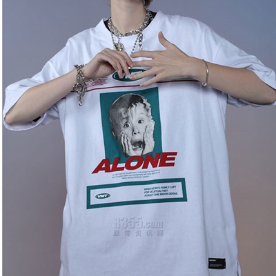 市场上装-T恤-微潮T恤