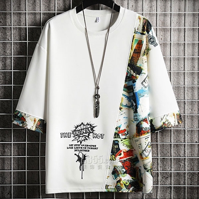 市场上装-T恤-微潮T恤 