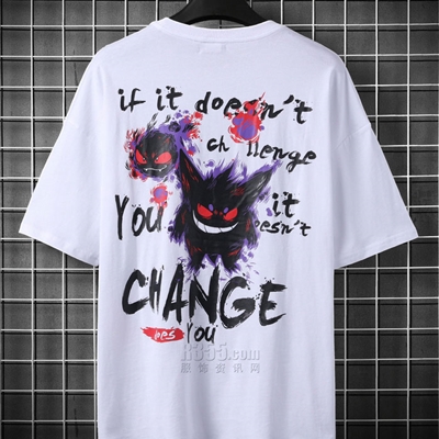 市场上装-T恤-微潮T恤 