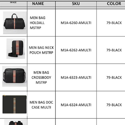 2021春夏_Paul Smith_包包价格表_欧洲大牌资料