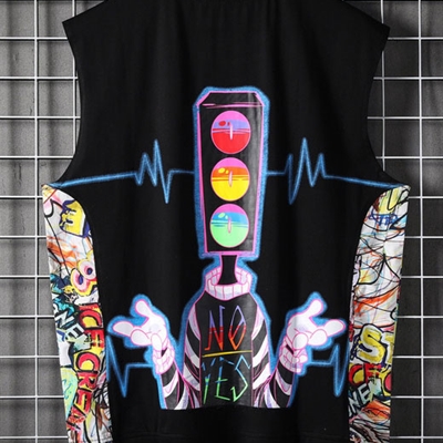 市场上装-T恤-微潮T恤