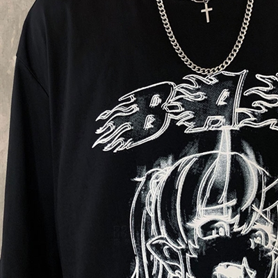 市场上装-T恤-微潮T恤