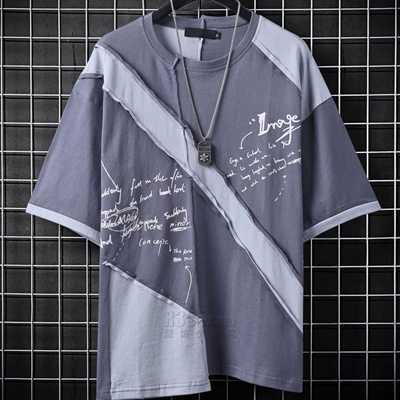 市场上装-T恤-微潮T恤