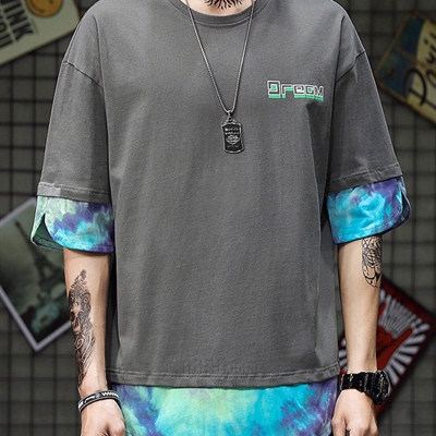 市场上装-T恤-微潮T恤