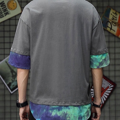 市场上装-T恤-微潮T恤