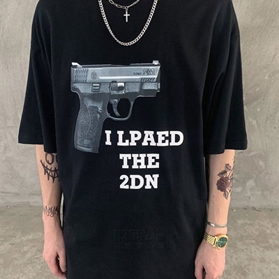 市场上装-T恤-微潮T恤