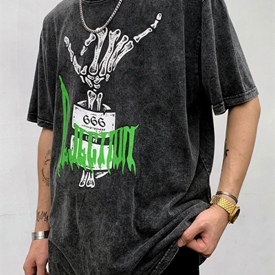 市场上装-T恤-微潮T恤