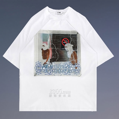 市场上装-T恤-微潮T恤