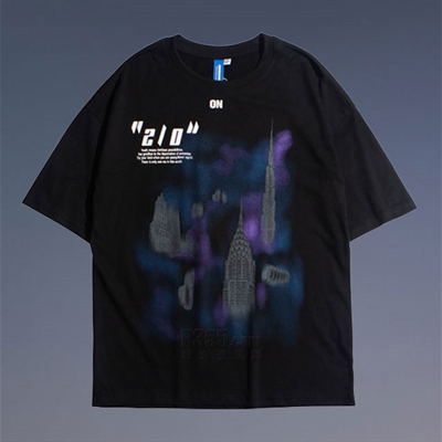 市场上装-T恤-微潮T恤