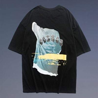 市场上装-T恤-微潮T恤