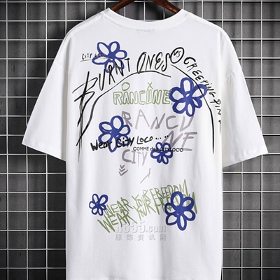 市场上装-T恤-休闲T恤