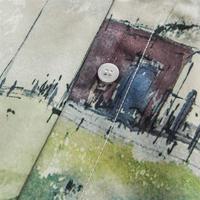 市场上装-衬衫-微潮衬衫