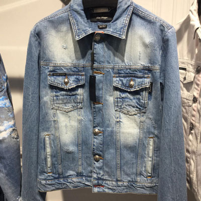 2021春夏_Philipp Plein_牛仔夹克_欧洲大牌资料