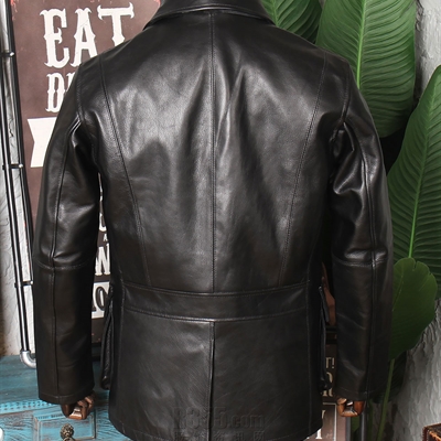 市场上装-皮衣-外贸商务皮衣