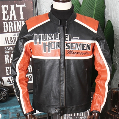 市场上装-皮衣-外贸商务皮衣