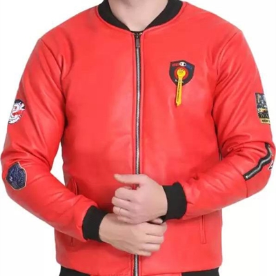 市场上装-皮衣-外贸靓仔皮衣