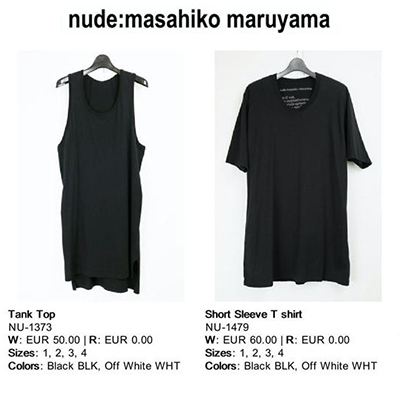 2021春夏_Nude masahiko Maruyama_服装_欧洲大牌资料
