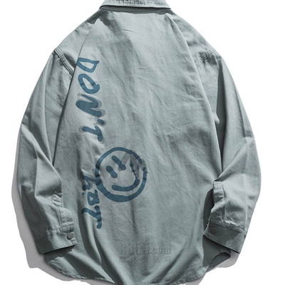 市场上装-衬衫-休闲衬衫