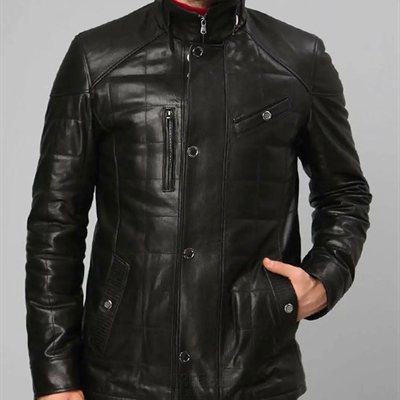 市场上装-皮衣-外贸商务皮衣