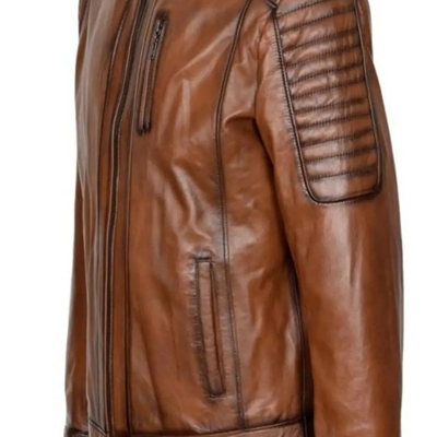 市场上装-皮衣-外贸商务皮衣