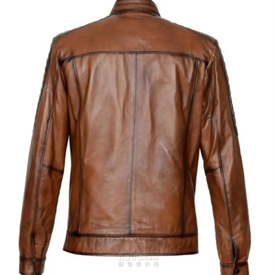 市场上装-皮衣-外贸商务皮衣