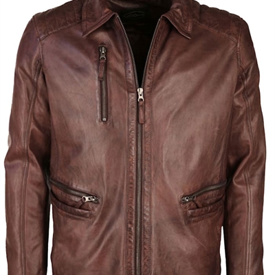 市场上装-皮衣-外贸商务皮衣