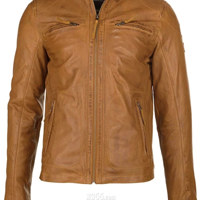 市场上装-皮衣-外贸商务皮衣