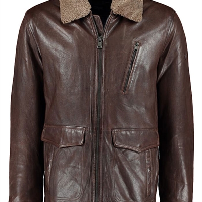 市场上装-皮衣-外贸商务皮衣